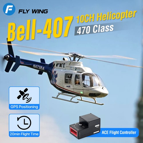 Fly wing bell 407 elicottero - wing,