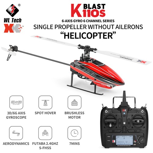 Wltoys k110s 6ch - 6ch, 3d